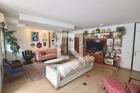 Sala de apartamento à venda com 2 quartos, 120m² em São Conrado, Rio de Janeiro