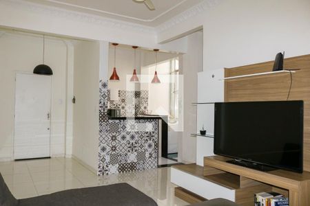 Sala de apartamento para alugar com 1 quarto, 46m² em Méier, Rio de Janeiro