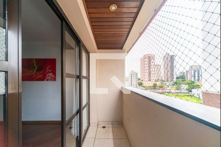 Varanda da Sala de apartamento à venda com 3 quartos, 182m² em Vila Bastos, Santo André