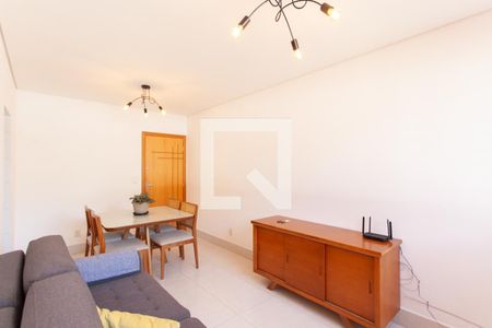 Sala de apartamento à venda com 2 quartos, 51m² em Santa Branca, Belo Horizonte