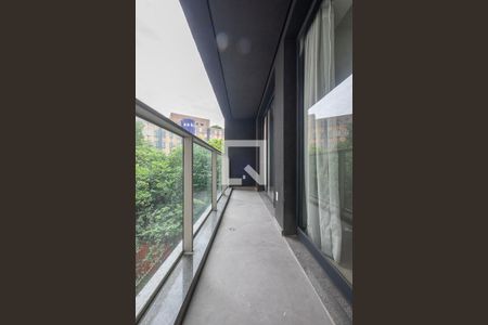 Sala/Cozinha - Varanda de apartamento para alugar com 2 quartos, 55m² em Pinheiros, São Paulo