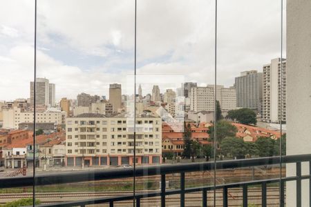 Varanda da Sala de apartamento à venda com 2 quartos, 50m² em Luz, São Paulo