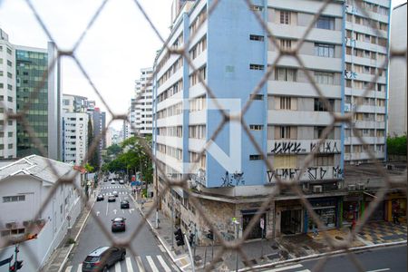 Vista da Sala de apartamento à venda com 2 quartos, 104m² em Jardim Paulista, São Paulo