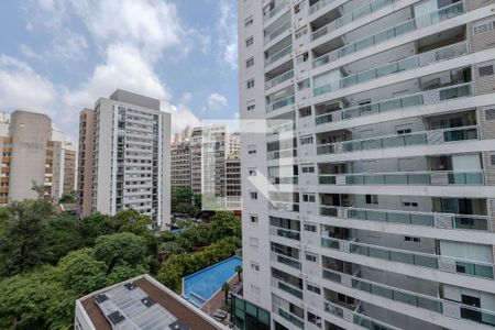 Vista da Sala de apartamento à venda com 1 quarto, 29m² em Bela Vista, São Paulo