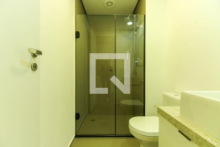 Banheiro de kitnet/studio para alugar com 1 quarto, 35m² em Cidade Mãe do Céu, São Paulo