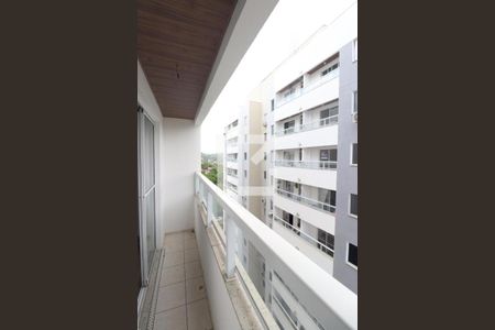 Varanda da Sala de apartamento para alugar com 3 quartos, 83m² em Arrastão, São Gonçalo