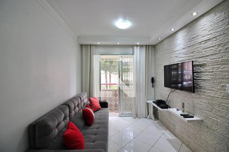 Sala de apartamento para alugar com 2 quartos, 50m² em Jardim Santa Cristina, Santo André