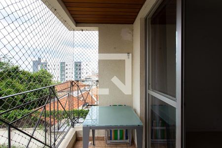 Varanda da Sala de apartamento para alugar com 3 quartos, 73m² em Vila Esperança, São Paulo