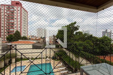 Varanda da Sala de apartamento para alugar com 3 quartos, 73m² em Vila Esperança, São Paulo