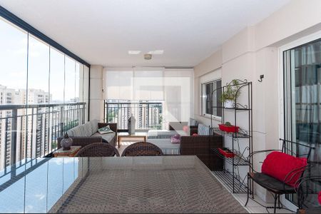 Varanda Gourmet de apartamento à venda com 3 quartos, 149m² em Vila Leopoldina, São Paulo