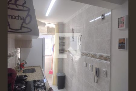 Cozinha de apartamento para alugar com 2 quartos, 53m² em Canto do Forte, Praia Grande