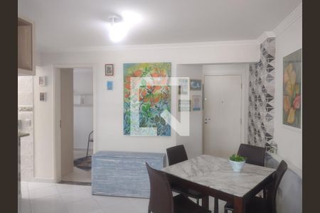 Sala de apartamento para alugar com 2 quartos, 53m² em Canto do Forte, Praia Grande