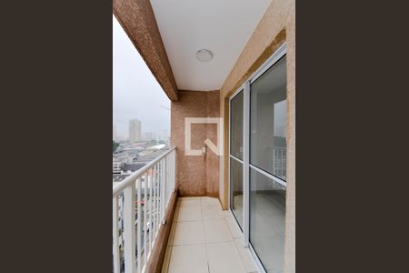 Varanda da Sala de apartamento para alugar com 2 quartos, 50m² em Vila São João, Guarulhos