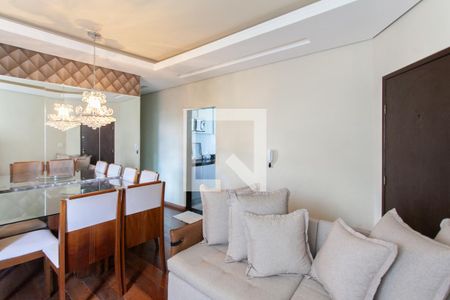 Sala de apartamento à venda com 3 quartos, 90m² em Copacabana, Belo Horizonte