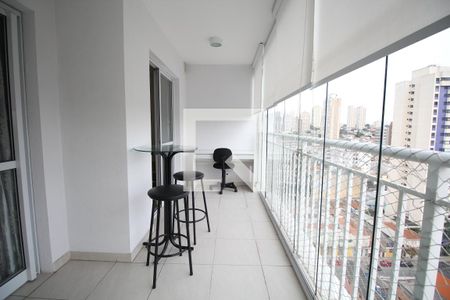 Varanda do Studio de apartamento para alugar com 1 quarto, 34m² em Ipiranga, São Paulo