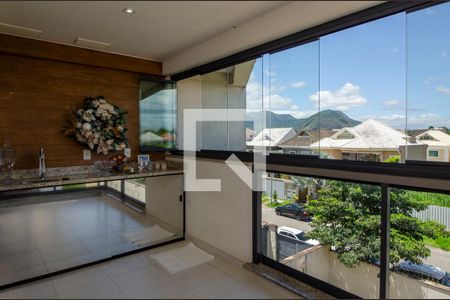 Varanda de apartamento para alugar com 3 quartos, 295m² em Recreio dos Bandeirantes, Rio de Janeiro