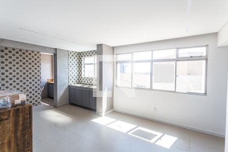 Sala de apartamento à venda com 2 quartos, 70m² em Anchieta, Belo Horizonte