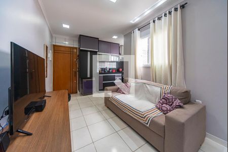 Sala de apartamento à venda com 2 quartos, 100m² em Jardim Las Vegas, Santo André