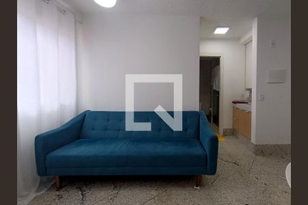 Sala de apartamento para alugar com 2 quartos, 38m² em Várzea da Barra Funda, São Paulo