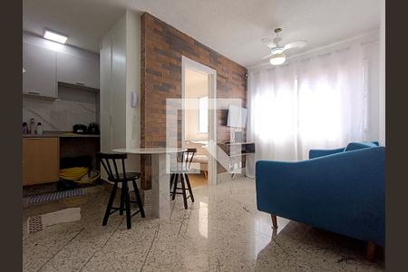 Sala de apartamento para alugar com 2 quartos, 38m² em Várzea da Barra Funda, São Paulo