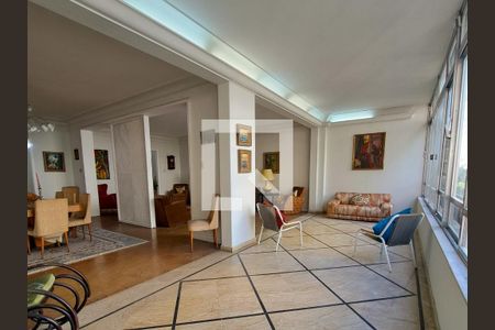 Varanda da Sala/Sala de jantar de apartamento à venda com 4 quartos, 301m² em Leme, Rio de Janeiro