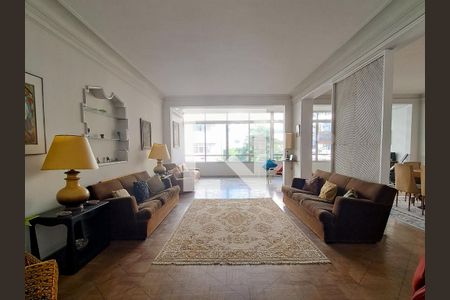 Sala de apartamento à venda com 4 quartos, 301m² em Leme, Rio de Janeiro