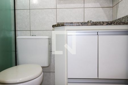 Banheiro da Suíte de apartamento à venda com 3 quartos, 89m² em Campestre, São Caetano do Sul