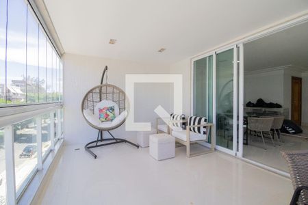Varanda da Sala de apartamento para alugar com 3 quartos, 190m² em Recreio dos Bandeirantes, Rio de Janeiro