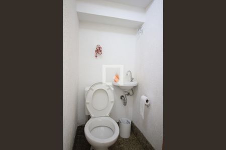 Lavabo da Sala de casa de condomínio à venda com 3 quartos, 95m² em Santa Branca, Belo Horizonte