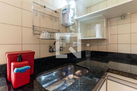 Cozinha - Pia de kitnet/studio à venda com 1 quarto, 50m² em Santa Cecilia, São Paulo