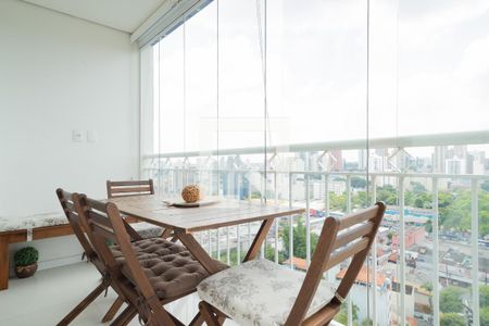 Sacada  de apartamento à venda com 3 quartos, 83m² em Vila Gonçalves, São Bernardo do Campo