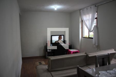 Sala de apartamento à venda com 3 quartos, 92m² em Eldorado, Contagem