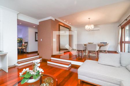 Sala de estar / Jantar de apartamento à venda com 3 quartos, 165m² em Auxiliadora, Porto Alegre