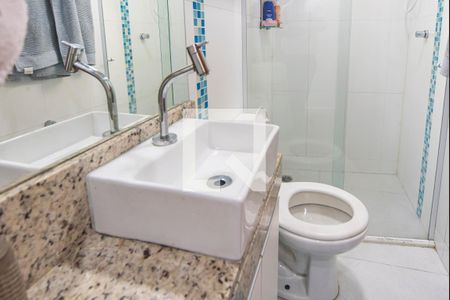 Banheiro de apartamento à venda com 2 quartos, 100m² em Vila Metalúrgica, Santo André