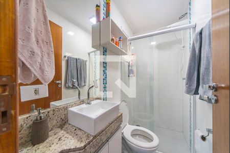 Banheiro de apartamento à venda com 2 quartos, 100m² em Vila Metalúrgica, Santo André