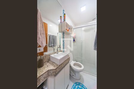 Banheiro de apartamento à venda com 2 quartos, 100m² em Vila Metalúrgica, Santo André