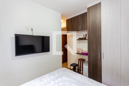 Suíte de apartamento à venda com 2 quartos, 54m² em Campestre, Santo André