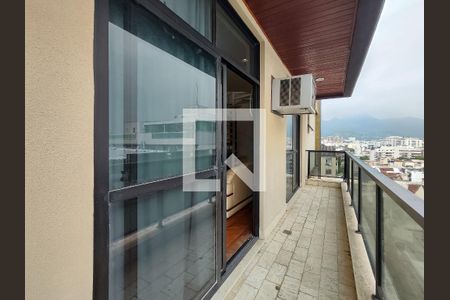 Varanda da Sala de apartamento à venda com 3 quartos, 200m² em Tijuca, Rio de Janeiro