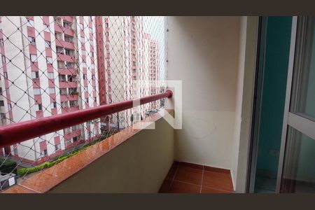 Varanda Sala de apartamento para alugar com 2 quartos, 53m² em Jardim do Estádio, Santo André