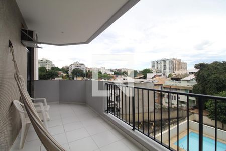 Varanda da Sala de apartamento à venda com 4 quartos, 158m² em Freguesia (jacarepaguá), Rio de Janeiro