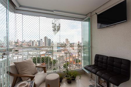 Varanda da Sala de apartamento à venda com 2 quartos, 54m² em Vila Carrao, São Paulo