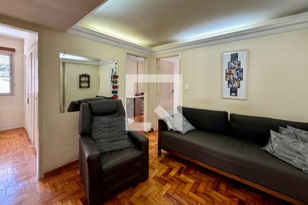 Sala Íntima de apartamento à venda com 3 quartos, 110m² em Moema, São Paulo