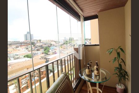 Varanda da Sala de apartamento à venda com 3 quartos, 90m² em Vila Paiva, São Paulo