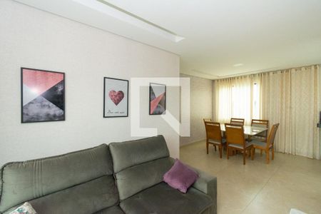 Sala de Estar de apartamento à venda com 3 quartos, 123m² em Industrial, Contagem