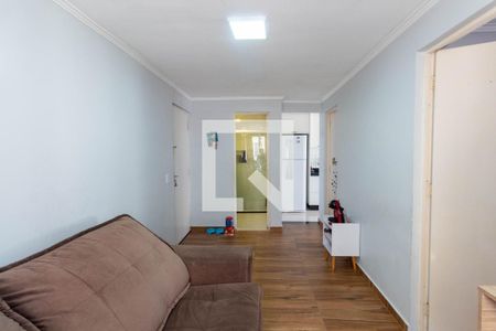 Sala de apartamento para alugar com 2 quartos, 49m² em Jardim São Nicolau, São Paulo