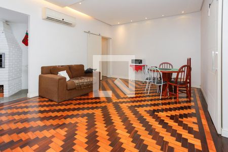 Sala de apartamento à venda com 3 quartos, 101m² em Moinhos de Vento, Porto Alegre