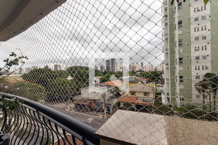 Varanda da Sala de apartamento à venda com 2 quartos, 112m² em Indianópolis, São Paulo