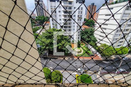sala vista de apartamento à venda com 2 quartos, 65m² em Vila Mariana, São Paulo