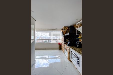 Varanda da Sala de apartamento para alugar com 3 quartos, 75m² em Vila Bertioga, São Paulo