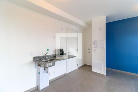 Sala/Cozinha de apartamento para alugar com 1 quarto, 37m² em Santo Amaro, São Paulo